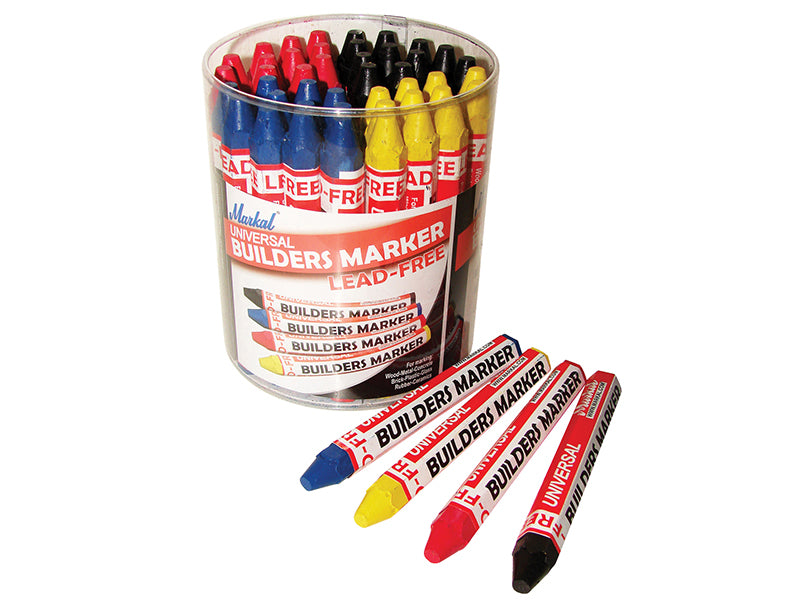 Markal MRK-96081 Builder's Marker (Tub 48)