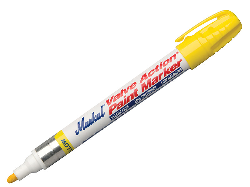 Markal MRK-96801C Paint-Riter� Valve Action� Paint Marker Yellow