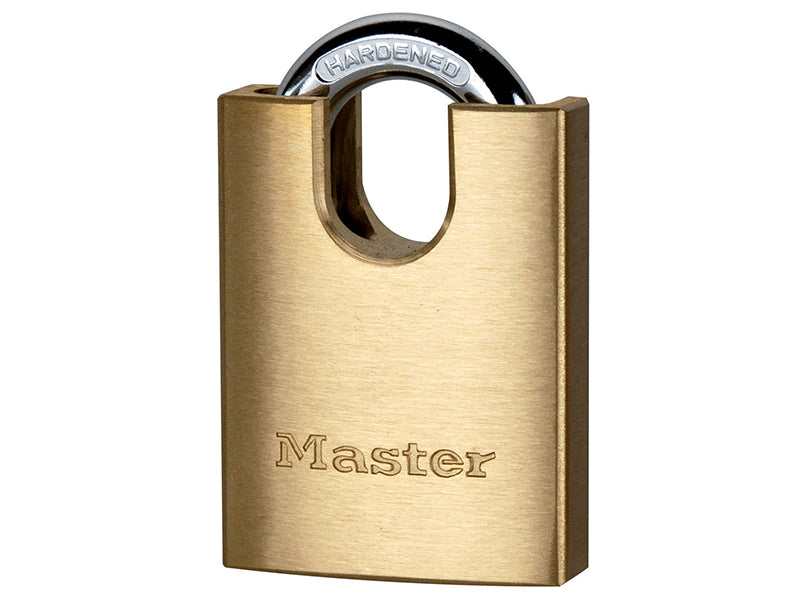 MasterLock 2240EURD Solid Brass 40mm Padlock 5-Pin Shrouded Shackle