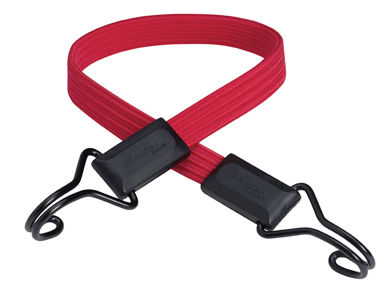 MasterLock 3224EURDAT Flat Bungee 60cm Red Double Hook