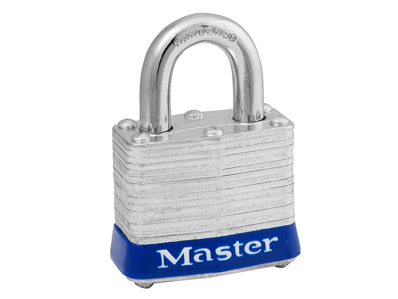 MasterLock 3EURT Laminated Steel 38mm Padlock 4-Pin - Keyed Alike x 2