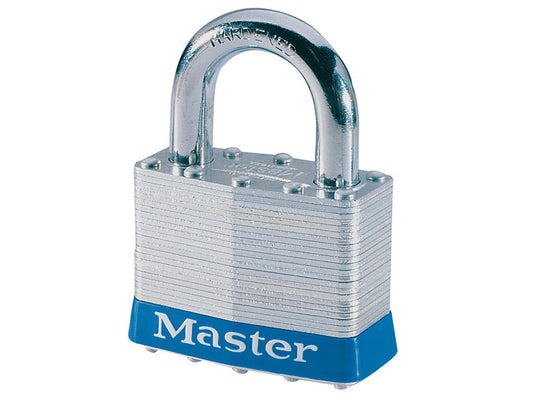 MasterLock 5EURD Laminated Steel 51mm Padlock 4-Pin