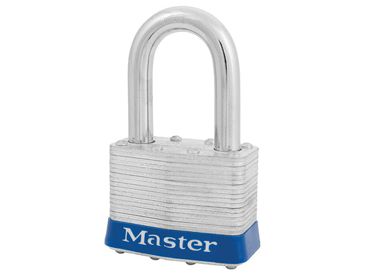 MasterLock 5KALF-A118 Laminated Steel 51mm Padlock 4-Pin - 38mm Shackle - Keyed Alike