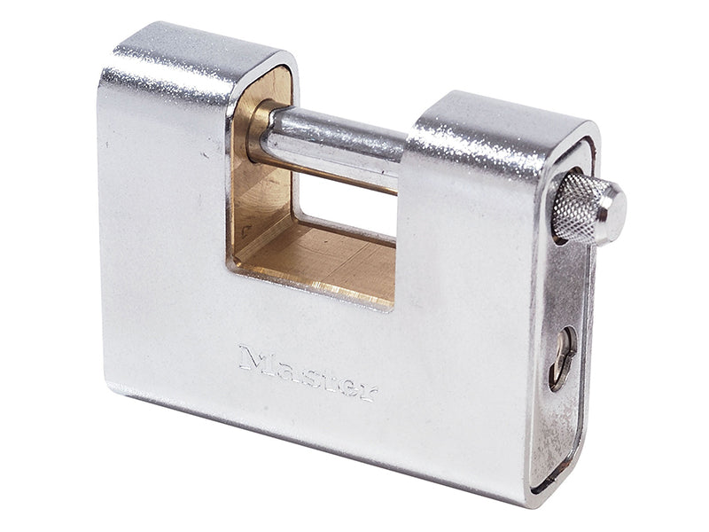 MasterLock 690EURD Armoured 90mm Zinc Body Shutter Padlock