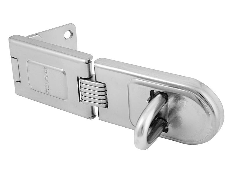 MasterLock 720EURD Wrought Steel Single Hinged Hasp 160mm