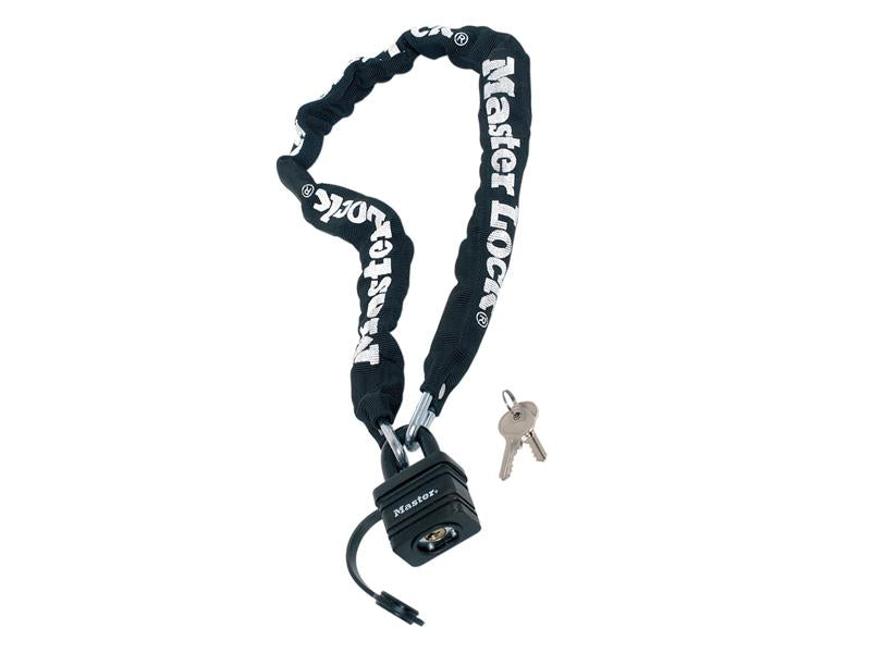 MasterLock 8390EURDPRO Weather Tough 40mm Padlock & Chain 90cm x 6mm
