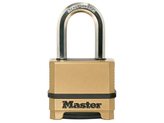 MasterLock M175EURDLF Excell� 4-Digit Combination 50mm Padlock - 38mm Shackle
