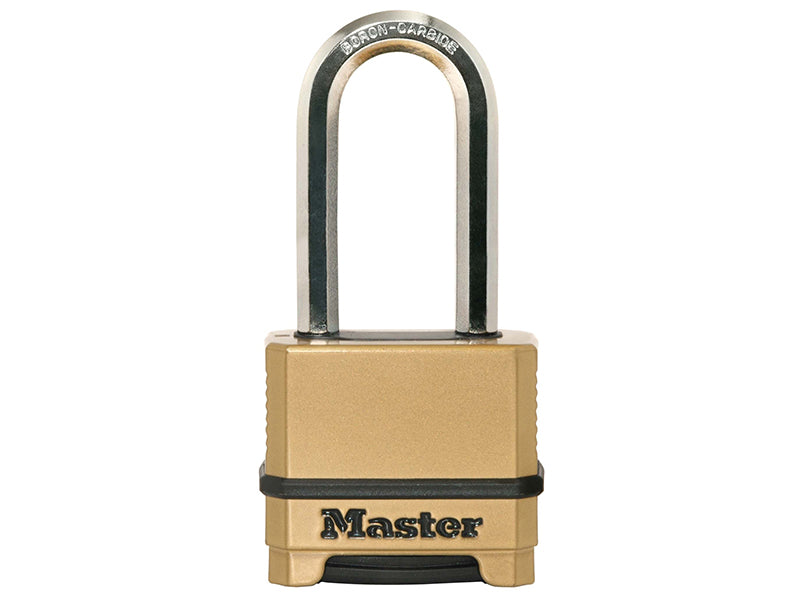 MasterLock M175EURDLH Excell� 4-Digit Combination 50mm Padlock - 51mm Shackle