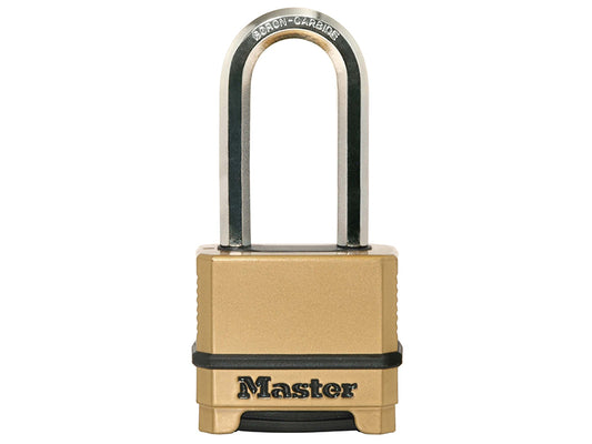 MasterLock M175EURDLH Excell� 4-Digit Combination 50mm Padlock - 51mm Shackle