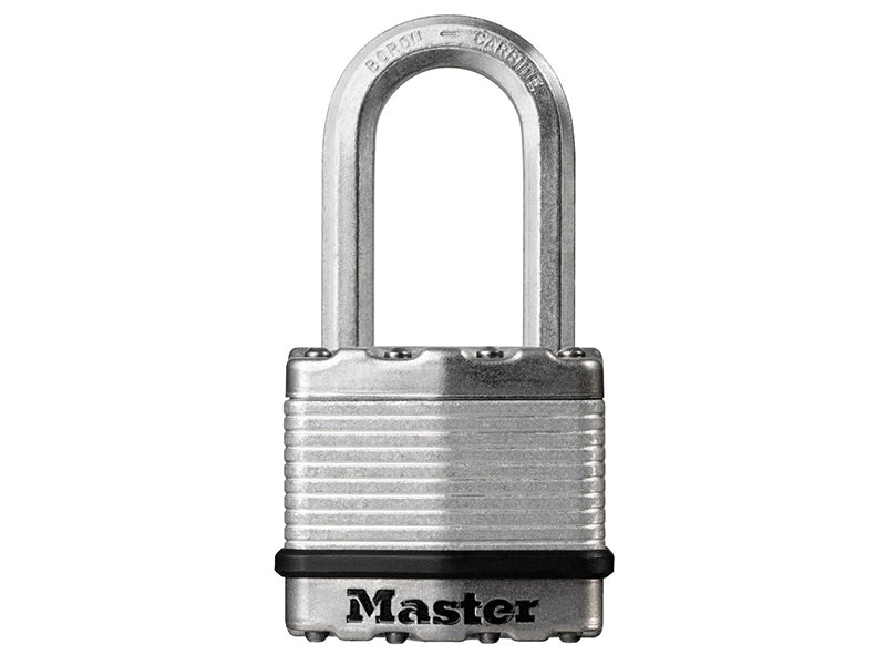 MasterLock M1EURDLF Excell� Laminated Steel 45mm Padlock 4-Pin - 38mm Shackle