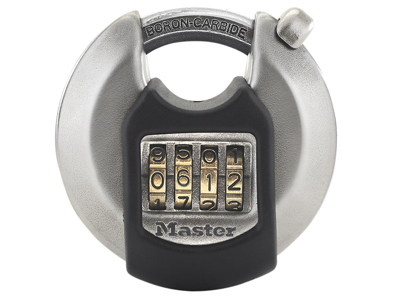 MasterLock M40EURDNUM Excell� Discus 4-Digit Combination 70mm Padlock