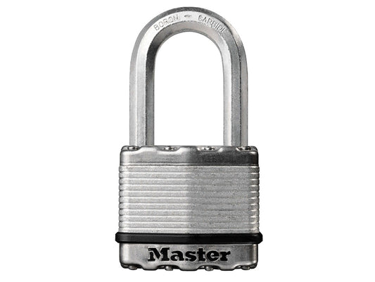 MasterLock M15EURDLFCC Excell� Laminated Steel 64mm Padlock 5-Pin - 38mm Shackle