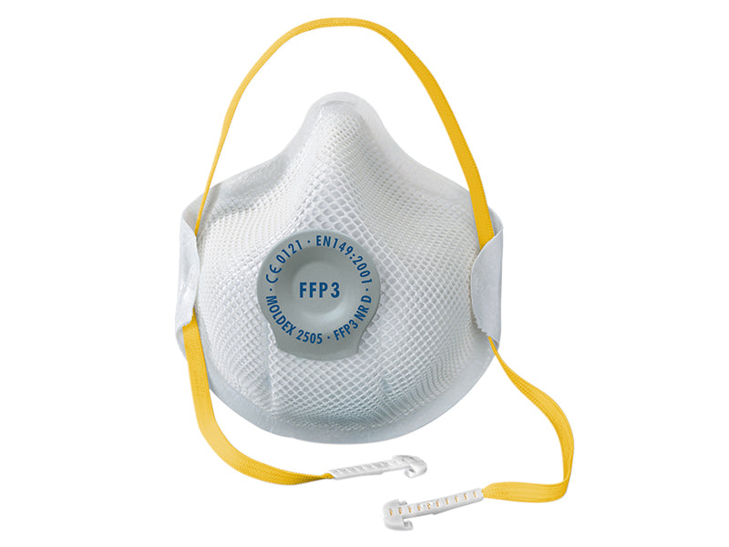 Moldex 250501 Smart Series FFP3 NR D Valved Mask (Pack 10)