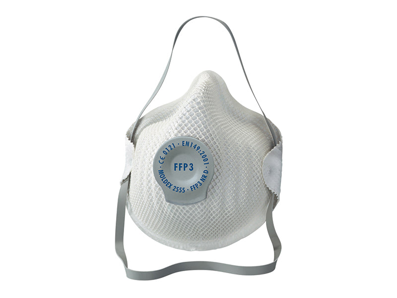 Moldex 2555-55 Classic Series FFP3 NR D Valved Mask (Pack 5)