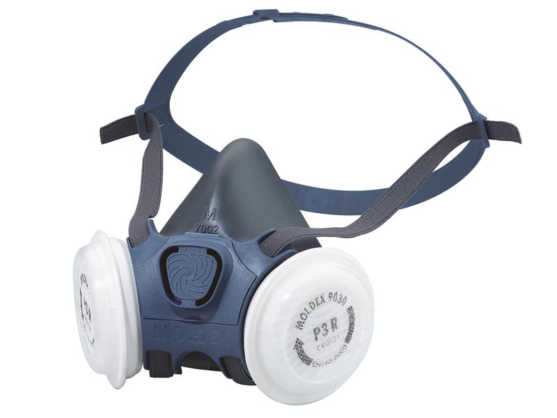 Moldex 703201 Series 7000 Half Mask (Medium) 2 x P3 R Filters
