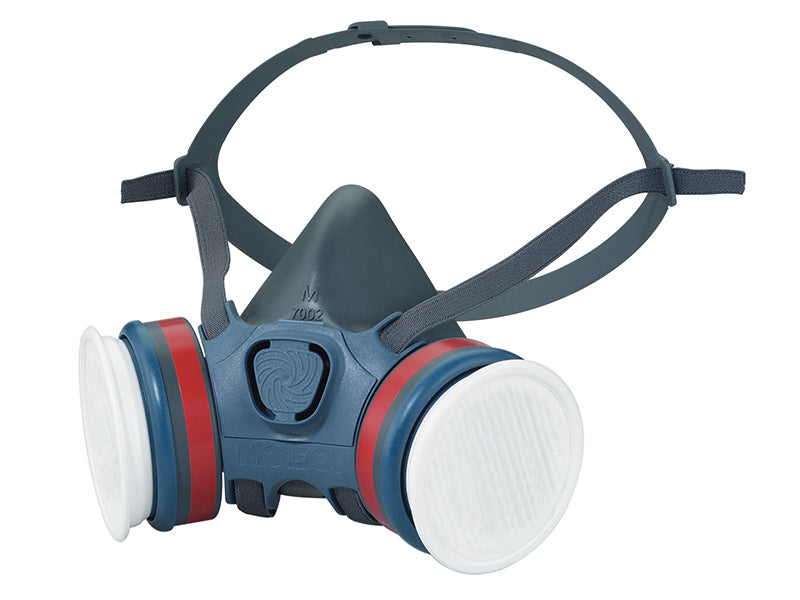Moldex 743202 Series 7000 Half Mask (Medium) 2 x ABEK1P3 R Filters + Storage Box