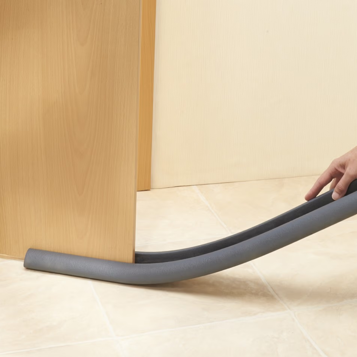 Mottez Door Draught Excluder Stopper Foam Seal Cold Energy Dust