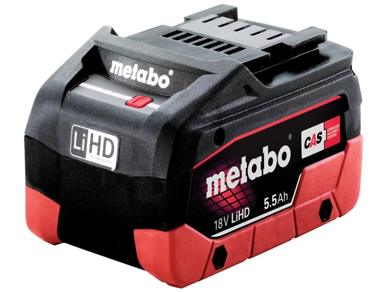 Metabo 625368000 Slide Battery Pack 18V 5.5Ah LiHD