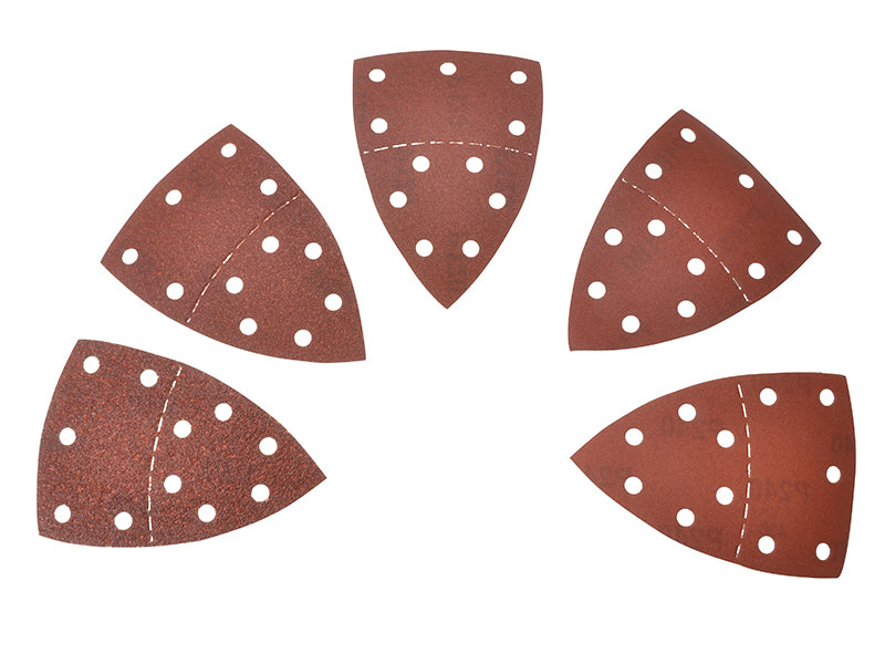 Metabo 625610000 Assorted Sanding Sheets Suitable for Wood FMS200 (Pack 10)