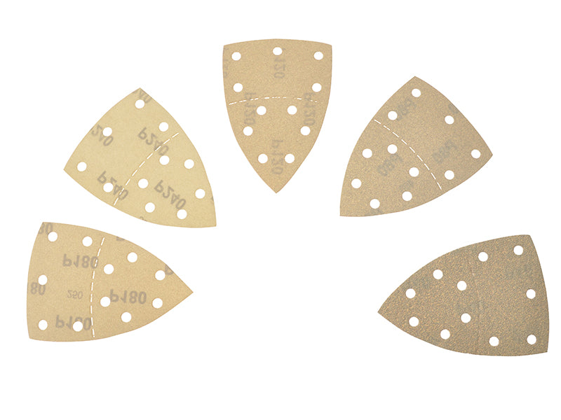 Metabo 625618000 Assorted Sanding Sheets Suitable for Paint FMS200 (Pack 10)