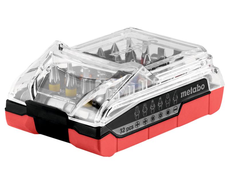 Metabo 626696000 Battery Bit Box Set, 32 Piece