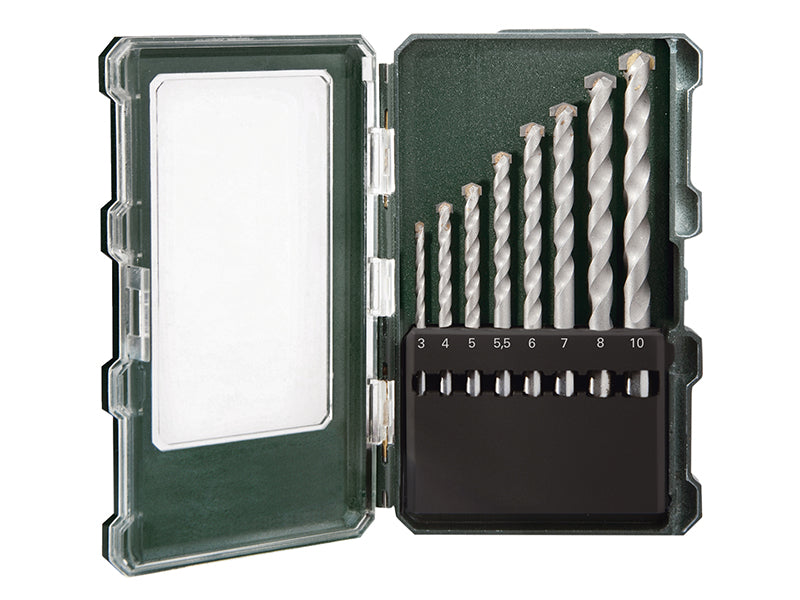 Metabo 626706000 Masonry Drill Set 8 Piece 3-10mm