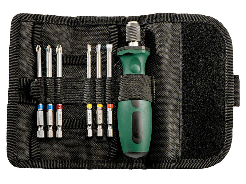 Metabo 626723000 Bit Roll-Up Case Set, 7 Piece