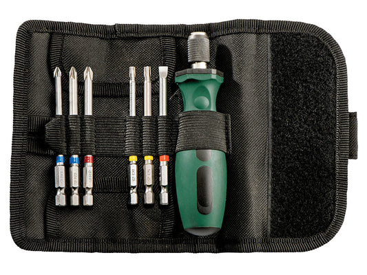 Metabo 626723000 Bit Roll-Up Case Set, 7 Piece