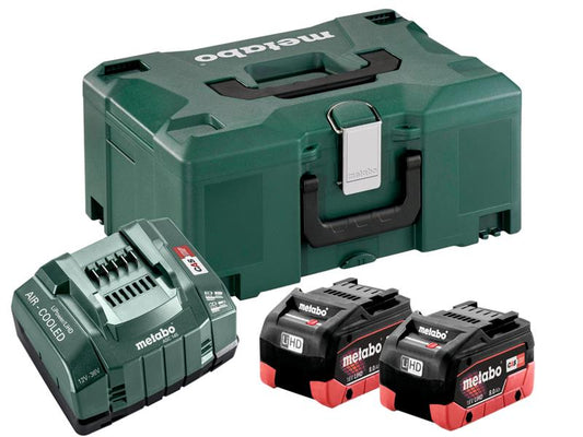Metabo 685131000 Basic LiHD Battery Set 18V 2 x 8.0Ah
