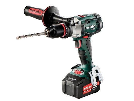 Metabo 602192680 SB 18 LTX IMPULS Combi Drill 18V 2 x 5.2Ah Li-ion + metaBOX