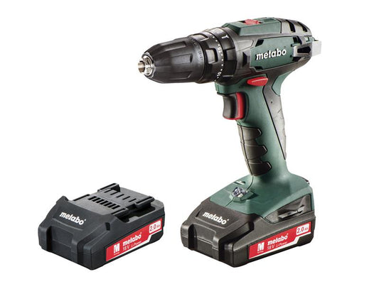 Metabo 602245560 SB 18 Combi Hammer Drill 18V 2 x 2.0Ah Li-ion