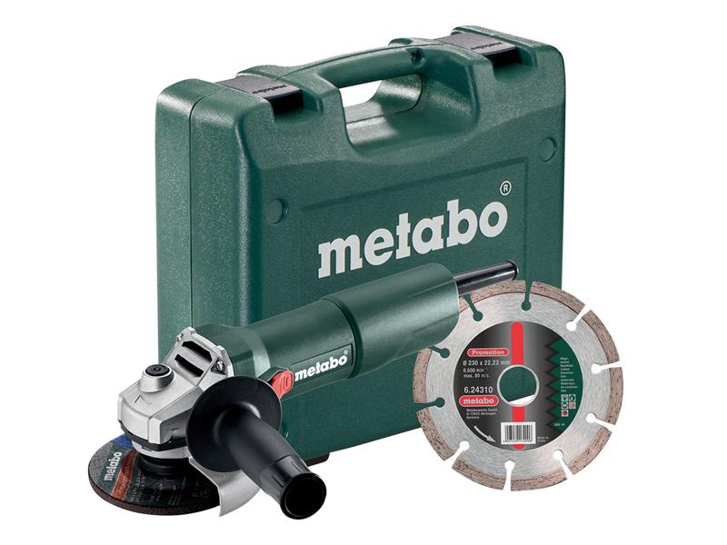 Metabo UK603604386 W750-115 Mini Grinder 115mm 750W 240V