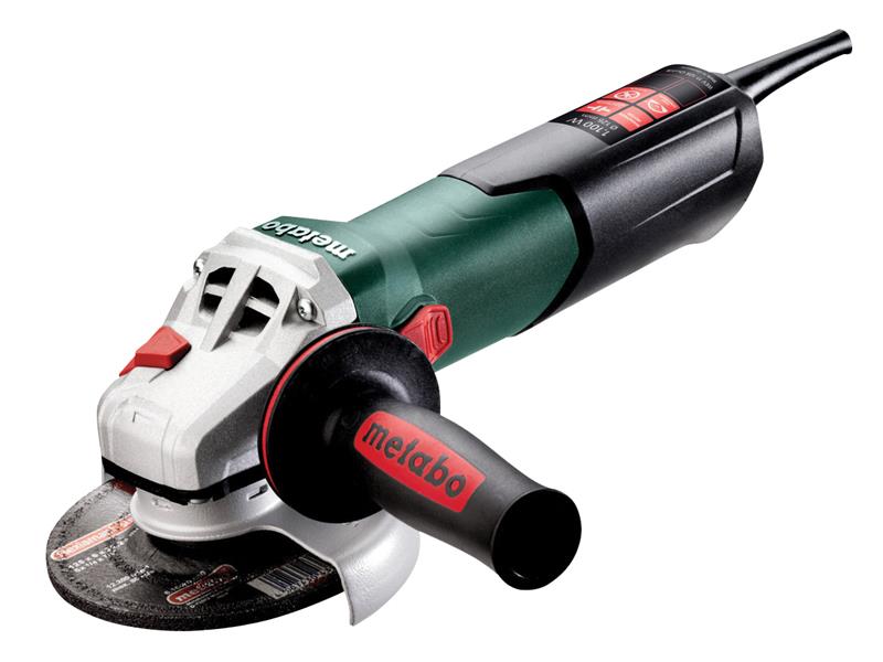 Metabo 603625390 WEV 11-125 Quick Angle Grinder 1100W 110V