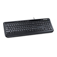 Microsoft 600 Wired Keyboard Black