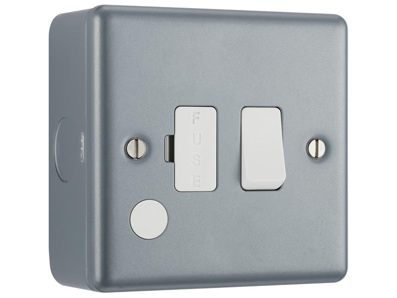 Masterplug MC550F-01 Metal Clad Switched Fused Connection Unit 13A
