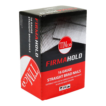TIMCO FirmaHold Collated 16 Gauge Straight A2 Stainless Steel Brad Nails 16g All Sizes 2000 Pieces
