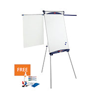 Nobo Shark Flipchart Drywipe Easel