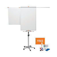 Nobo Piranha Mob Flip Drywipe Easel