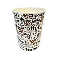 Cup 12oz 35cl Hot Drink Pattern Pk50