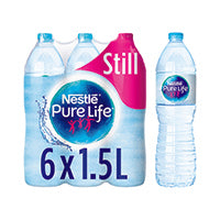 Nestle Pure Life Water 1.5L Btl Pk6