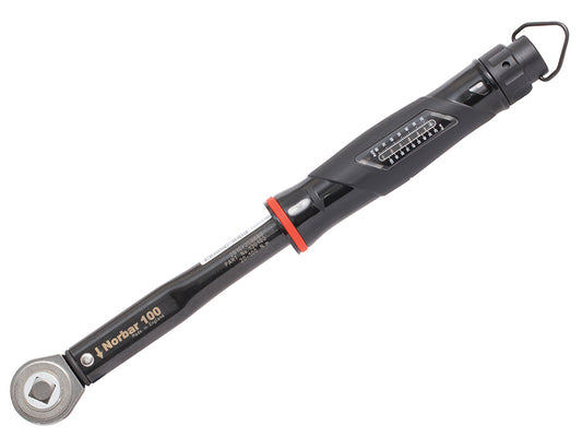 Norbar 130103 NorTorque® 100 Adjustable Dual Scale Ratchet Torque Wrench 1/2in Drive 20-100Nm