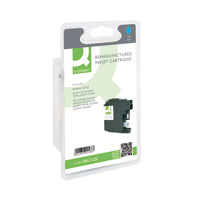 Q-Connect Brother LC123 Ink Cyan
