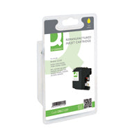 Q-Connect Brother LC123 Ink Yellow