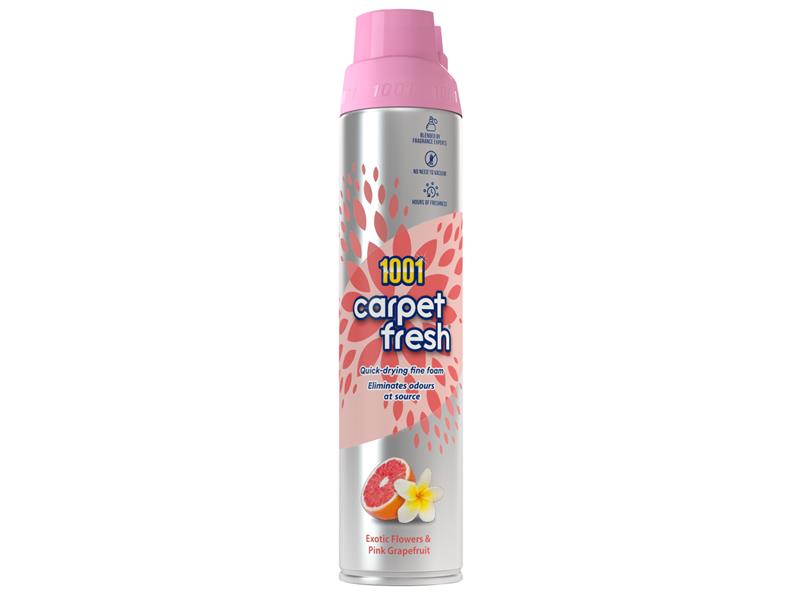 1001 44545 Carpet Fresh, Exotic Flowers & Grapefruit 300ml