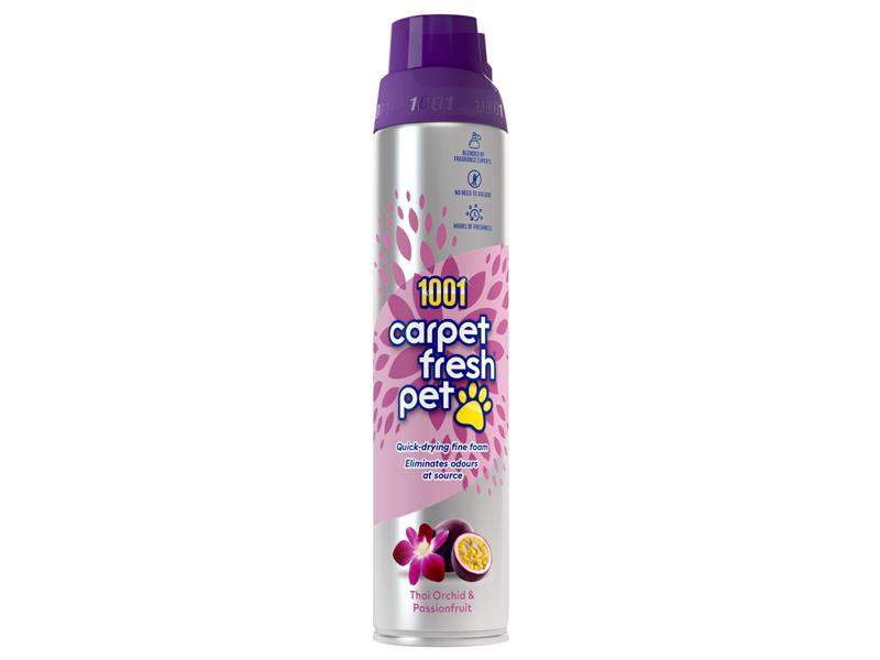 1001 44600 Carpet Fresh Pet, Thai Orchid & Passion Fruit 300ml
