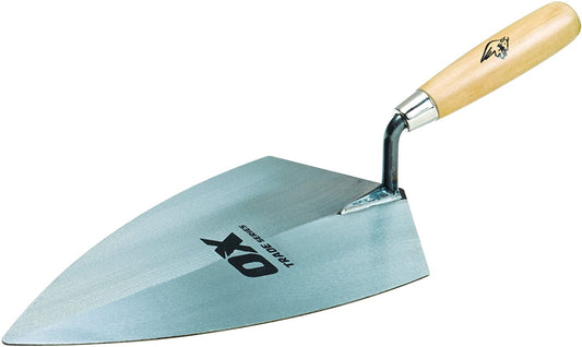 OX Trade Brick Trowel Philadelphia - Wooden Handle 11" / 280mm