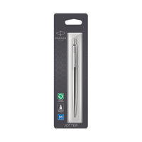 Parker Jotter Stl Chm Trim Hangsell