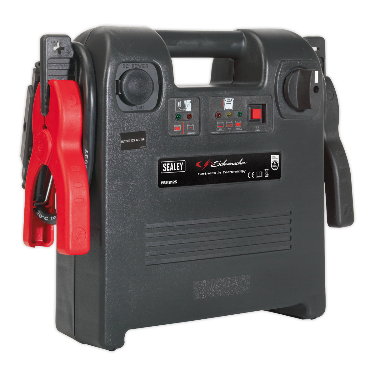 SEALEY - PBI1812S Schumacher® RoadStart® Emergency Jump Starter 12V 1700 Peak Amps DEKRA Approved