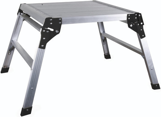 ProDec 600 mm x 600 mm Square Folding Aluminium Workstand/Hop-Up 500 mm Height