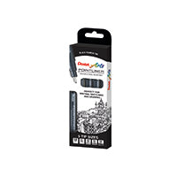 Pentel Pointliner Ast Sizes Black P5